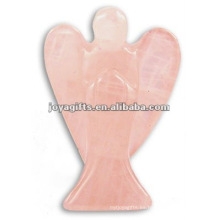 Rose Quartz Gemstone Ángel Craft Collect